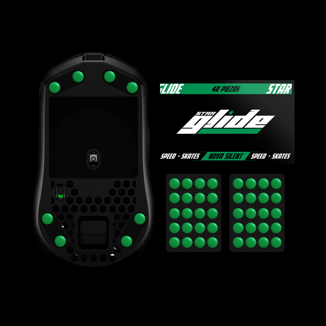 NOVA SILENT DOTS (SPEED) - SKATES UNIVERSALES MOUSE